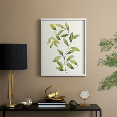 Wilted Vine II, reproduction encadrée - bois massif
