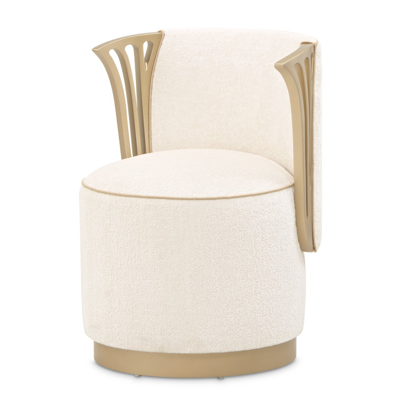 La Terrazza Vanity Chair - Creamy Pearl