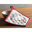 Ensemble 2 pièces de gant de cuisine et de gant de cuisinier maison D hermine