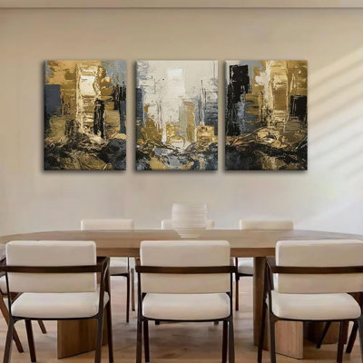 3 Piece Wrapped Canvas Set