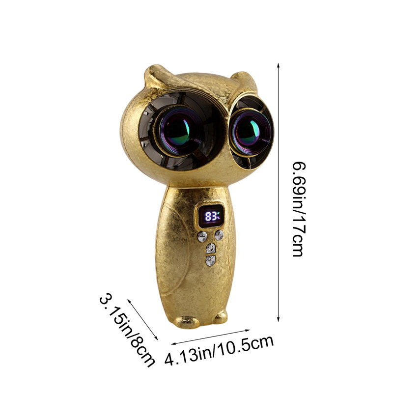 Mini ventilateur portatif USB / USB, Gold