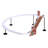 47 in. Animated & Musical Gingerbread Ski Slope