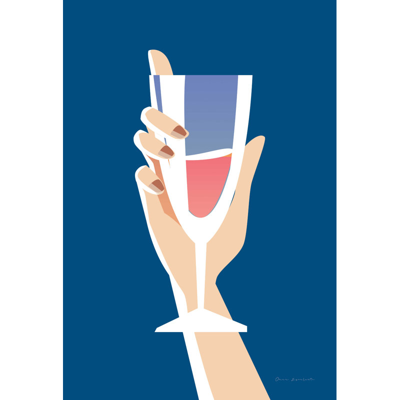 Récolte Cocktail Time IV, H 18 po x l 12 po, Non, Cadre flottant doré