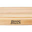 John Boos Chef's 1.5" Edge Grain Reversible Maple Wood Cutting Board with Groove-32567541