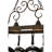 Steel Handcrafted Oval Hanging Pot Rack