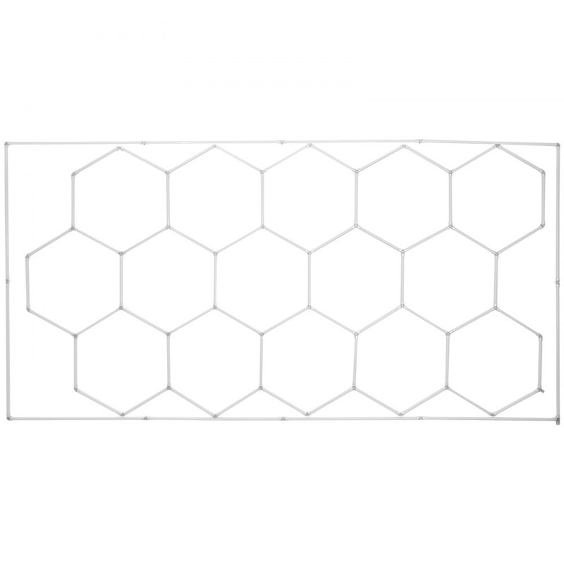 Hexagon Garage Lights 66300LM 15 grilles plafonnier DEL en nid d'abeille