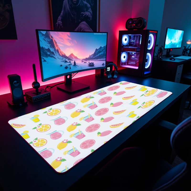 Polyester Desk Pad, 23.6x13.8
