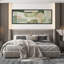 «Mid Century Modern Abstract Shapes», impression sur toile encadrée surdimensionnée-111652809-111652811