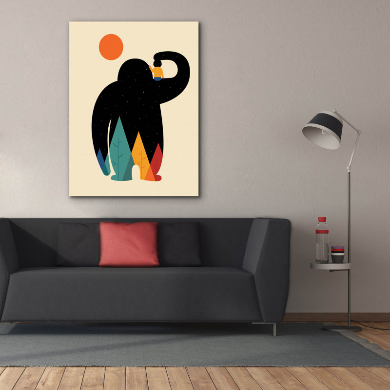 " Papa " by Andy Westface, 54" H x 40" W x 1.5" D