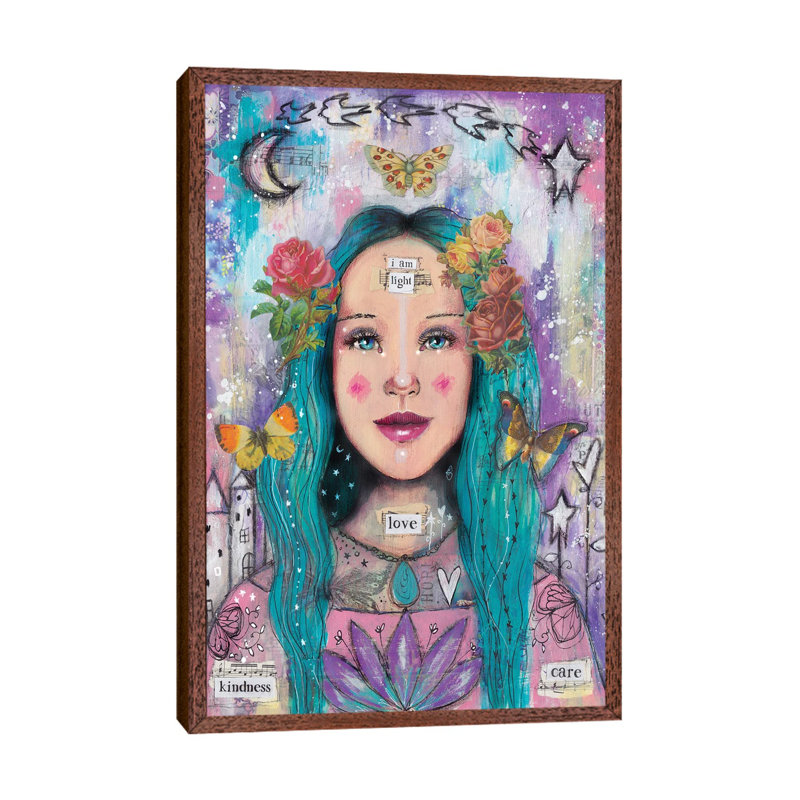 Super You by Tamara Laporte - Print on Canvas, Classic Brown Wood Framed, 101.6 cm H x 66.04 cm W