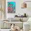«My Rainbow Garden 2» par Hello Angel, art mural en verre acrylique-1754389298