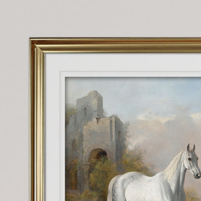 " Vintage Horse Pastoral "