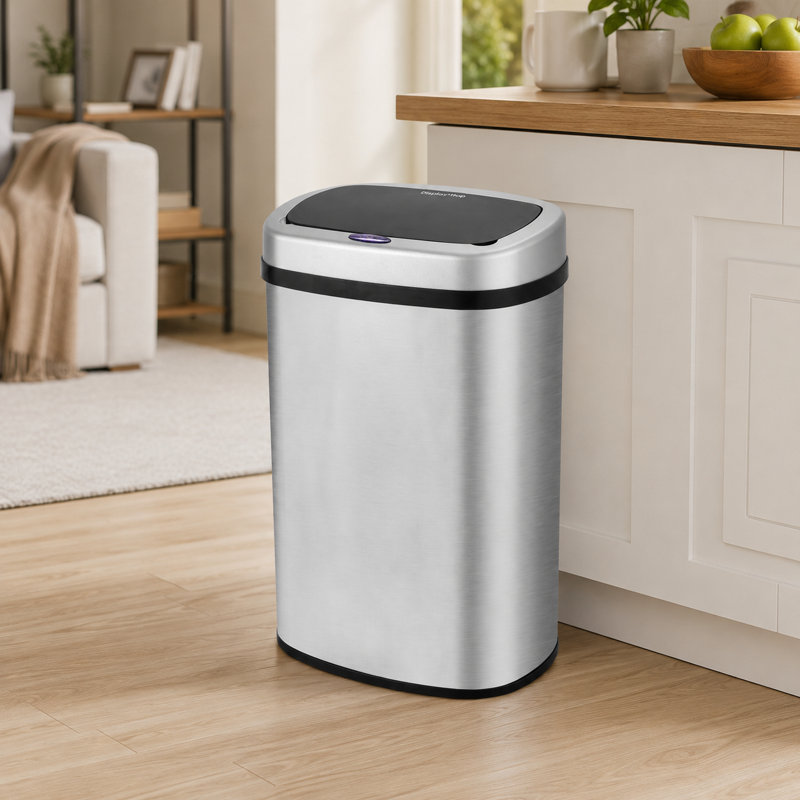 Stainless Steel Kitchen Trash Can