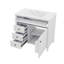 Armoire de meuble-lavabo 36 po, avec lavabo en céramique, 3 tiroirs-120332100-120332098