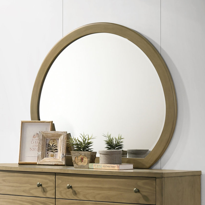 Miroir de commode Granada naturel pin