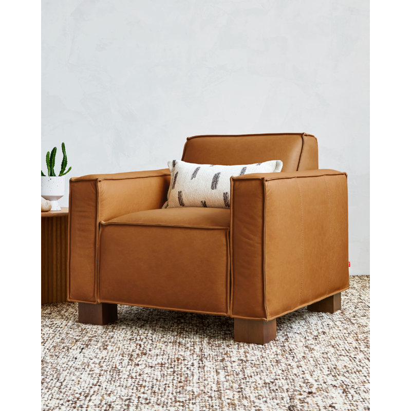 Cabot Chair, Tucson Sienna Leather