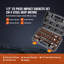 17.13" Drive Bit Ratchet Tool Kit Case