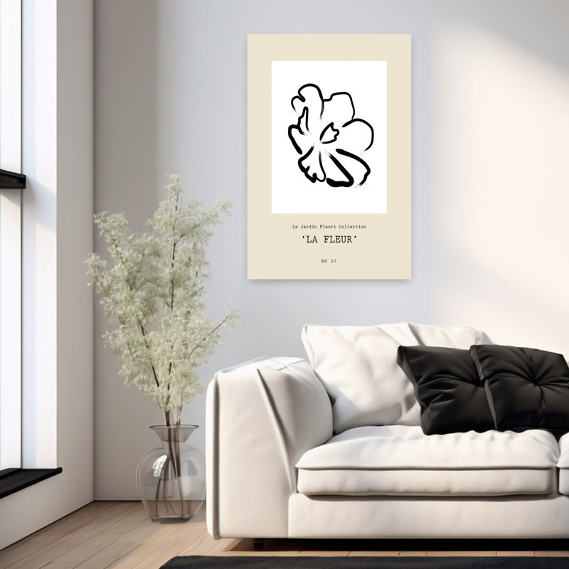 Lafleur Contemporary Wall Art Print, 91.44cm H x 60.96cm W