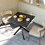 Table d'appoint rustique carrée