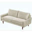 Causeuse en velours 2 places European Modern-988416213