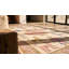 Tapis antique en coton Dhurrie