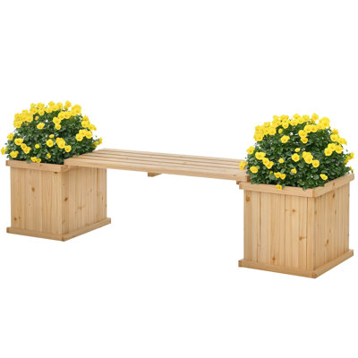 Boîte à fleurs en bois Danielsville