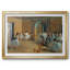 «The Dance Foyer at the Opera», rue Le Peletier-Edgar Degas, reproduction encadrée avec passe-partout et verre - 1872-2112238016-2112238018-2112238021