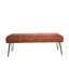 Banc en cuir véritable Ellenburg-88357397