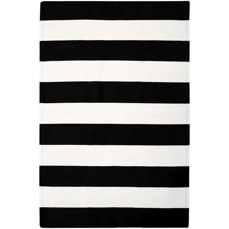 Black White Striped Rug -3X5 Front Door Mats Outdoor,Washable Rug For Front Porch Decor,Spring Summer Welcome Mats Outdoor Indoor, Doormat For Farmhouse/Entryway/Home Entrance