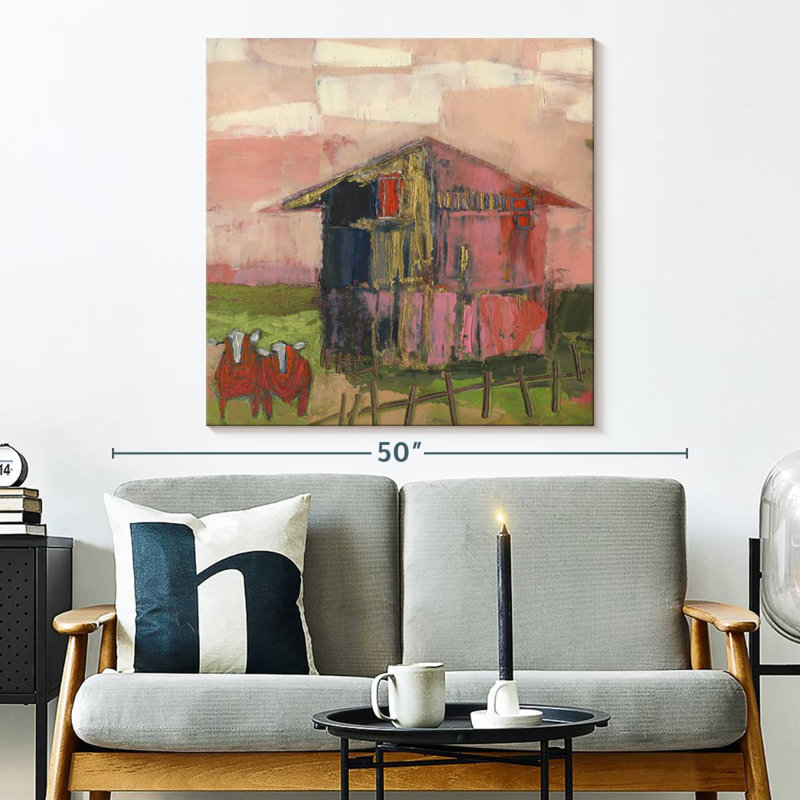 Lilie Buckingham Barn, 33" H x 33" W