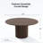Solid Wood Dining Table Round Pedestal Kitchen Table-1964378749-1964378748
