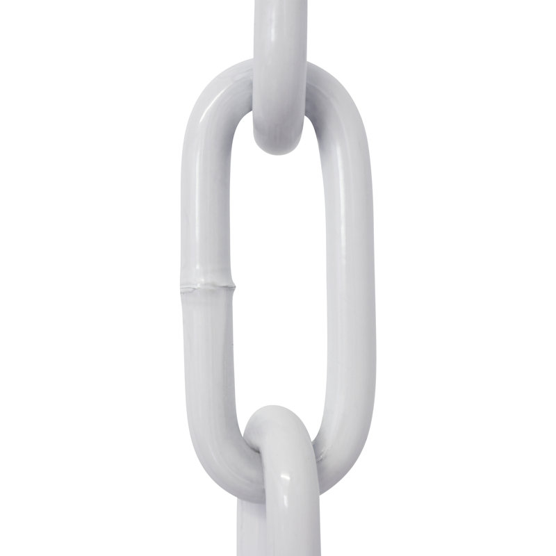 Chaîne ou chaîne en métal Link 72 po, Blanc