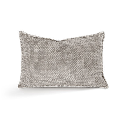 Austin Horn Classics Chenille Pillows With "Blanket Stitch" Feather Down Insert 13"X20" Set Of 2 