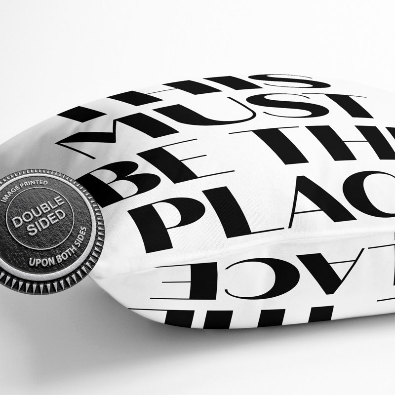 This Must Be the Place Scatter Cushion, 40cm H x 40cm W x 15cm D