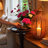 Mimo Pillar Candle Holder, 11 Inch Antique Black Sculpted Iron Frame-122772631