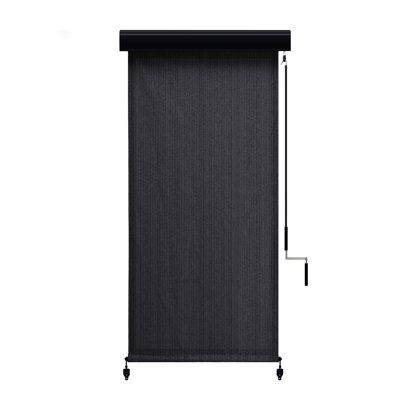 Outdoor Semi Sheer Roll-Up Shade