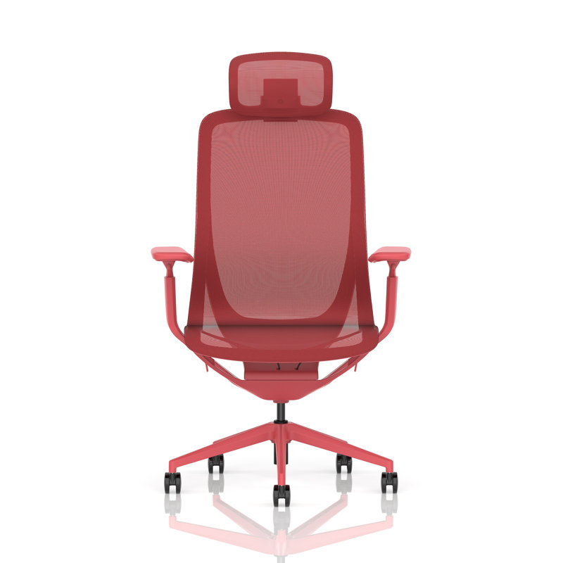 Metro Lane Executive Chair, High, Red
