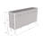 Nuvola 63" Sideboard with Matte Finish