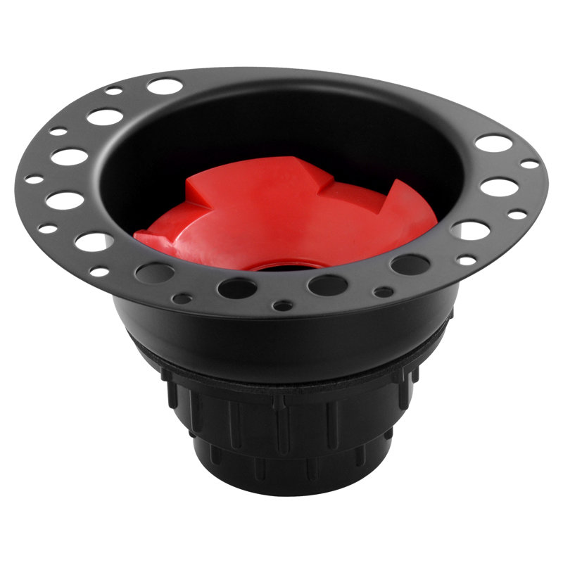 Ensemble de drain de baignoire autoportant avec 2 tuyaux de queue en laiton et adaptateur ABS, Noir mat
