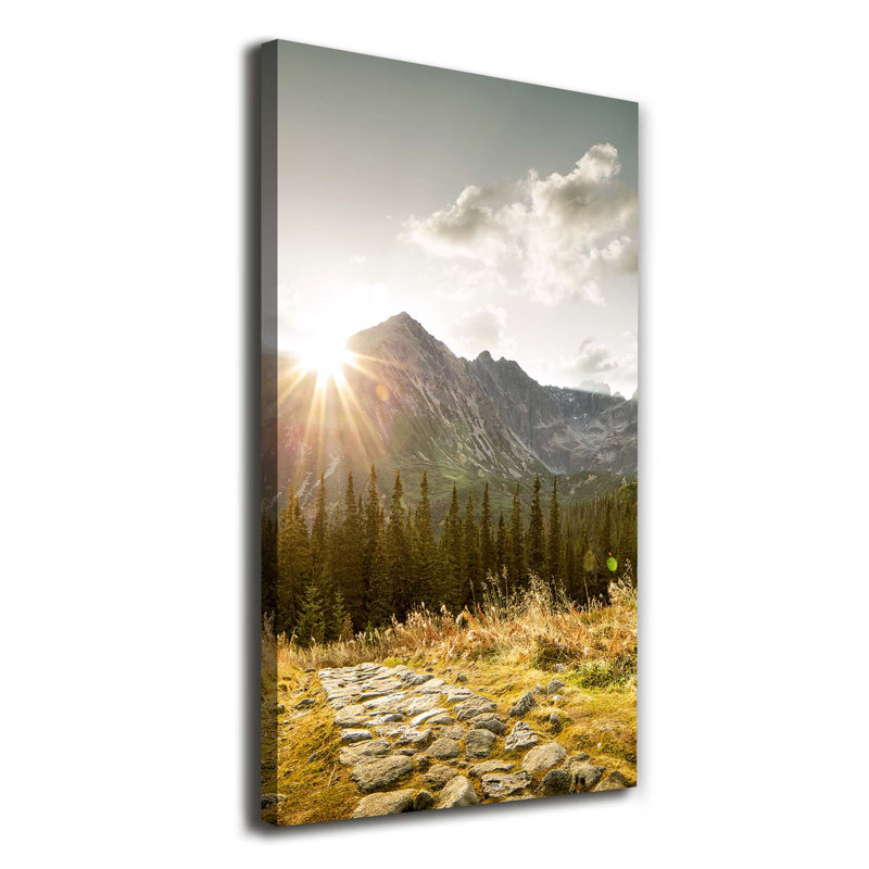 Sunset Tatra Mountains - Wrapped Canvas Print