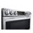 LG 7.3 cu. ft. Smart Electric Double Oven Slide-in Range with InstaView, ProBake Convection, Air Fry, and Air Sous Vide-100389902