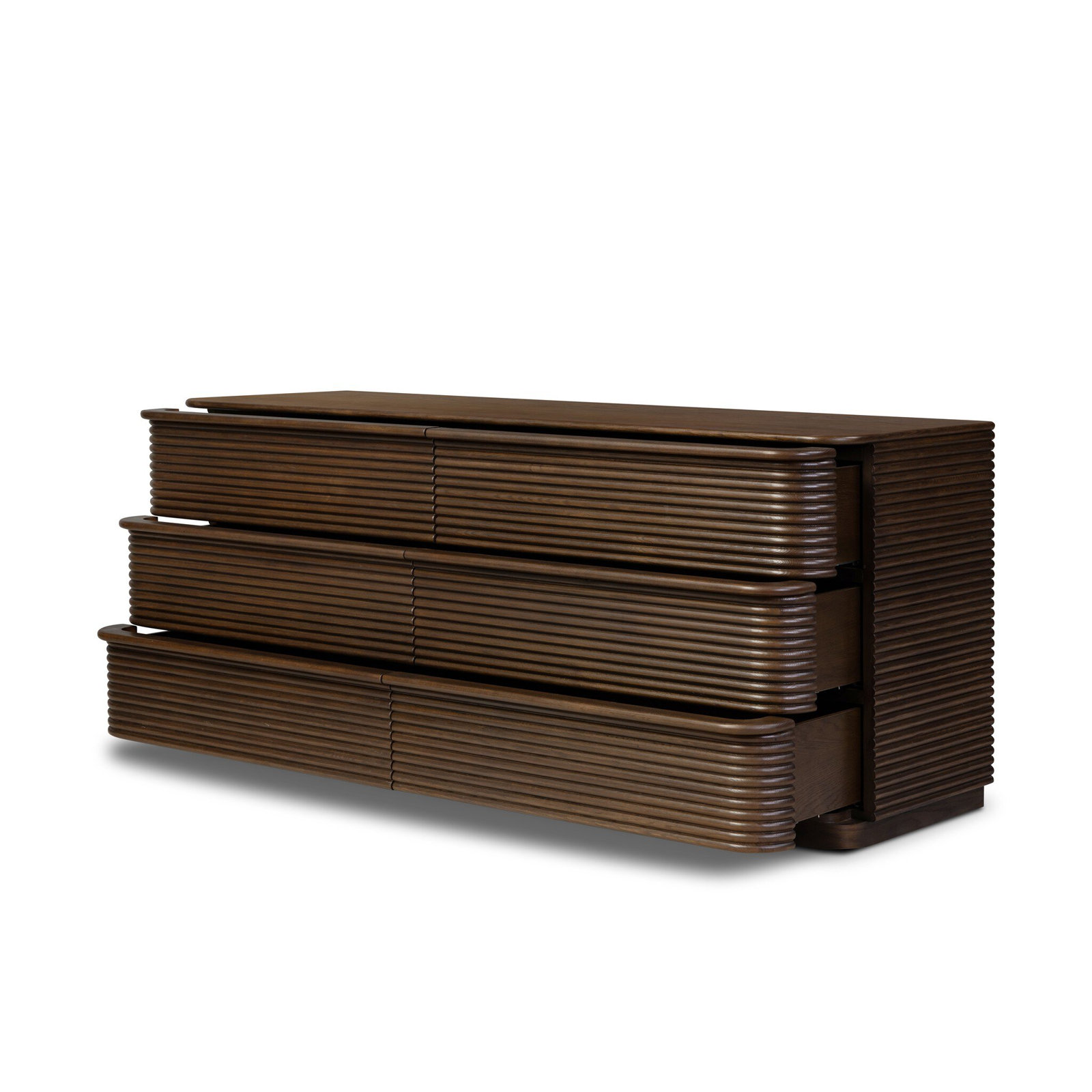 Navelina 71" Oak Double Dresser