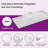 36 Inch Solid Surface Resin Vanity Top With Integrated Sink – Rectangular Single Bathroom Countertop,  Glossy White,