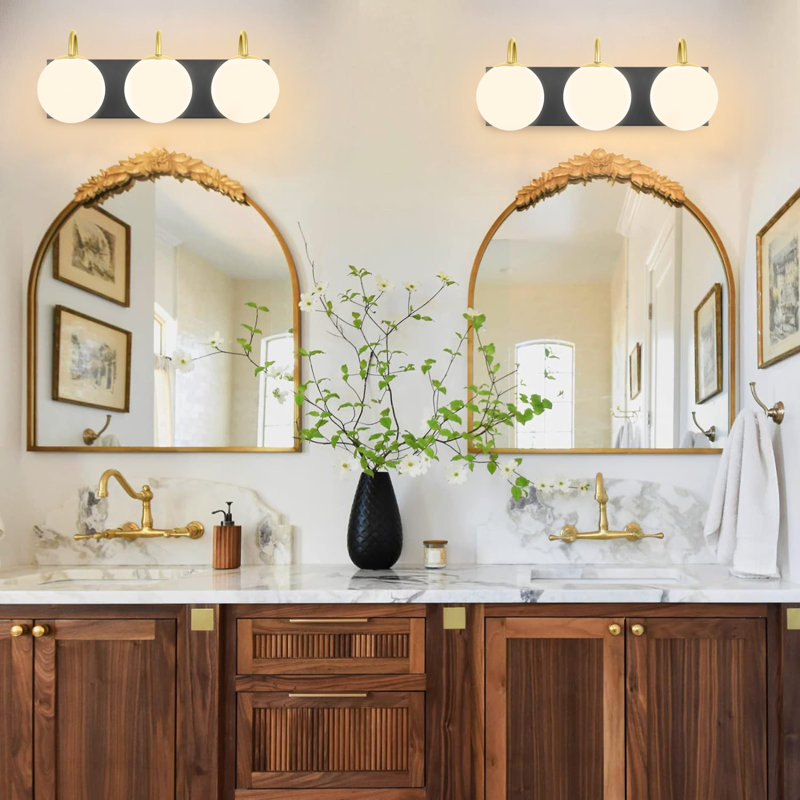 Éclairage pour meuble-lavabo 3 lumières Kayd