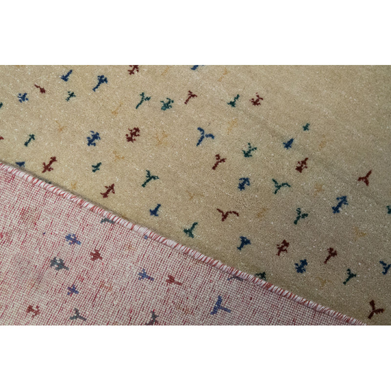 Hand-Knotted High-Quality Gold Area Rug