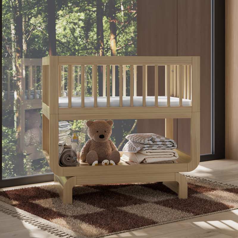 Santorini Deluxe Convertible Bassinet, Driftwood