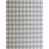 Plaid Area Rug in Silver/Gray