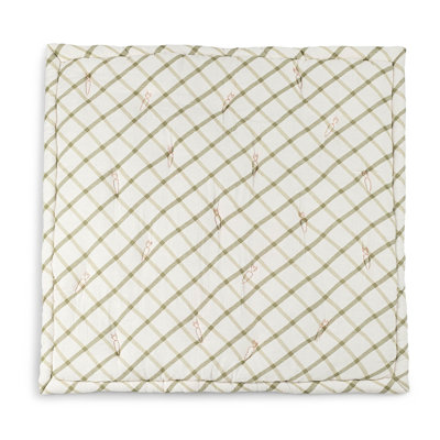 Clementine Fruits & Veggies Cotton Quilted Blanket