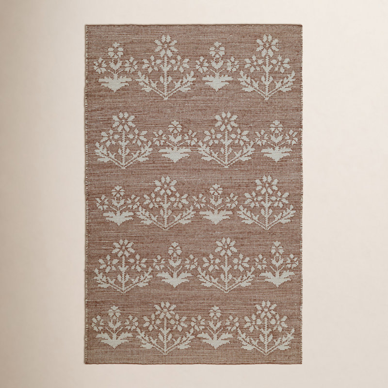 Tapis d'intérieur en jute Heidi, Argile, 8 pi 9 po x 11 pi 9 po
