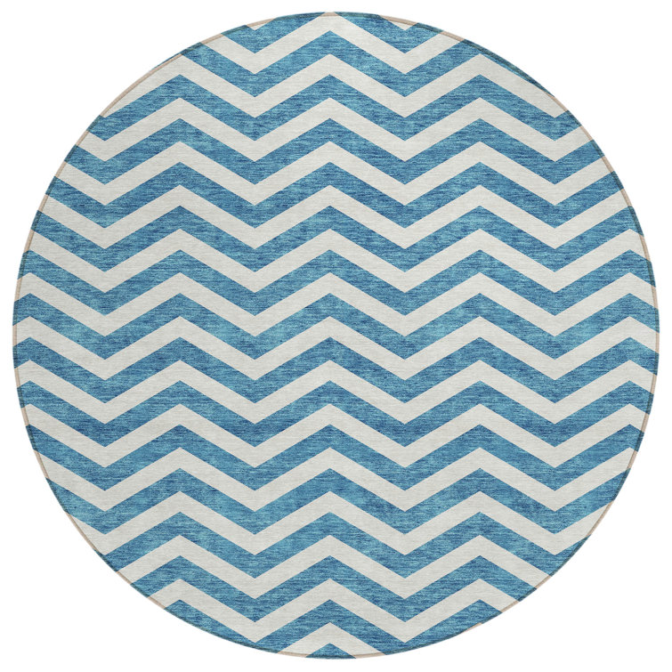 Colturo Flatweave Chevron Indoor / Outdoor Rug